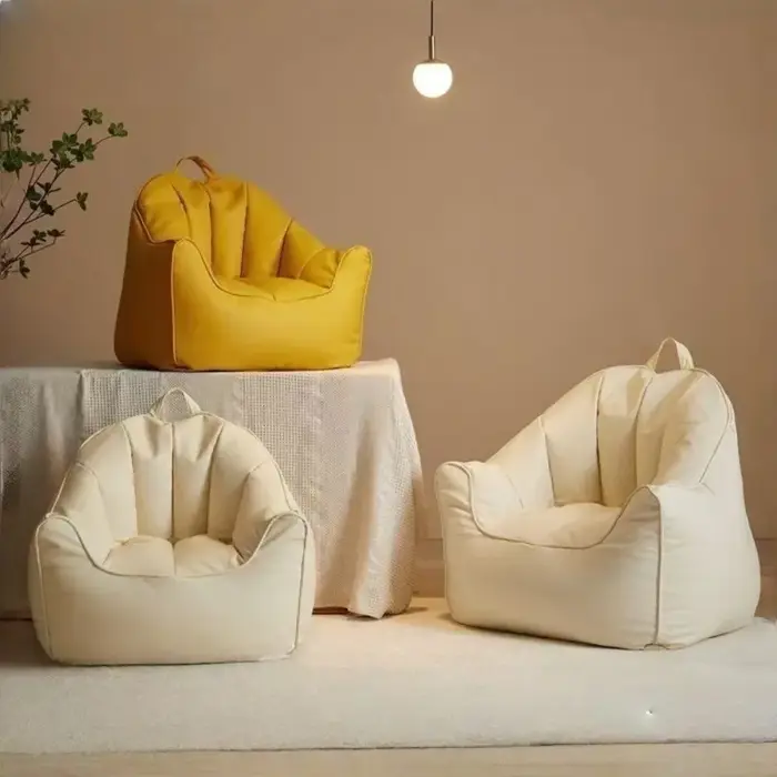 Mini canapé paresseux pour enfant, fauteuil de lecture, pouf individuel imperméable pour balcon, cha
