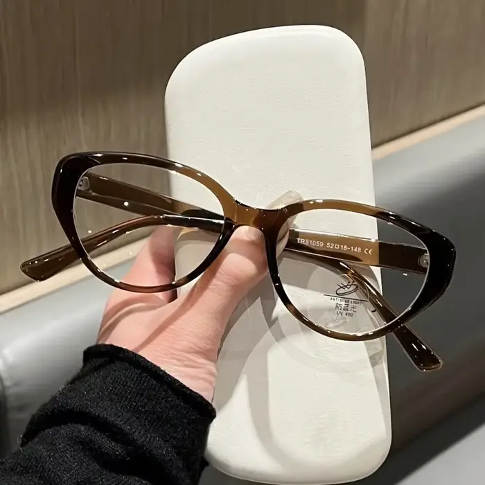 Lunettes de myopie rétro œil de chat coréen, à la mode, Anti lumière bleue, vue de près, Ultra légèr