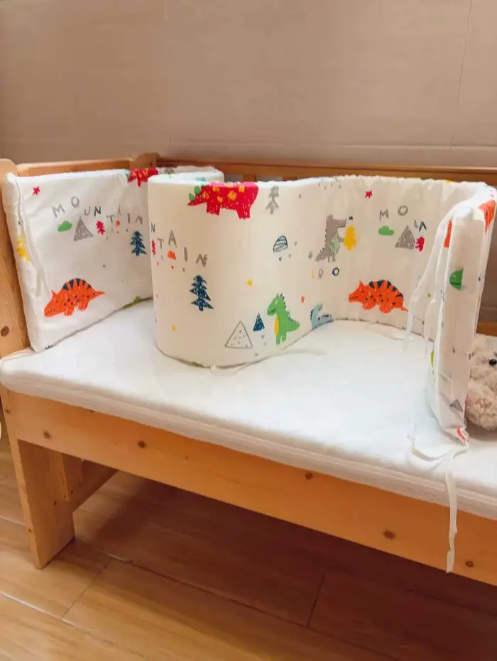 1 pièce de rail de lit pour bébé toutes saisons, rail de lit en pur coton pour enfants pour éviter l