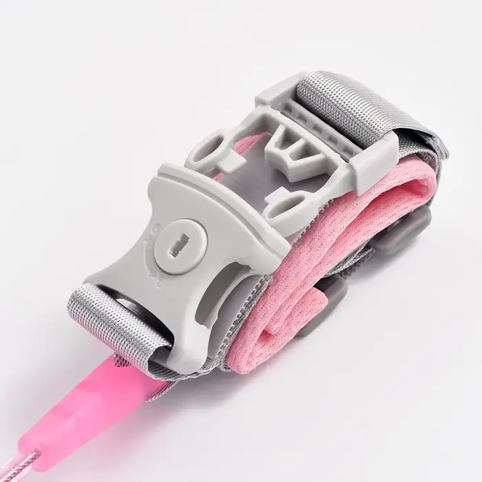 2 mètres avec clé de verrouillage pour nourrissons et tout-petits perdre la laisse avec bracelet cei