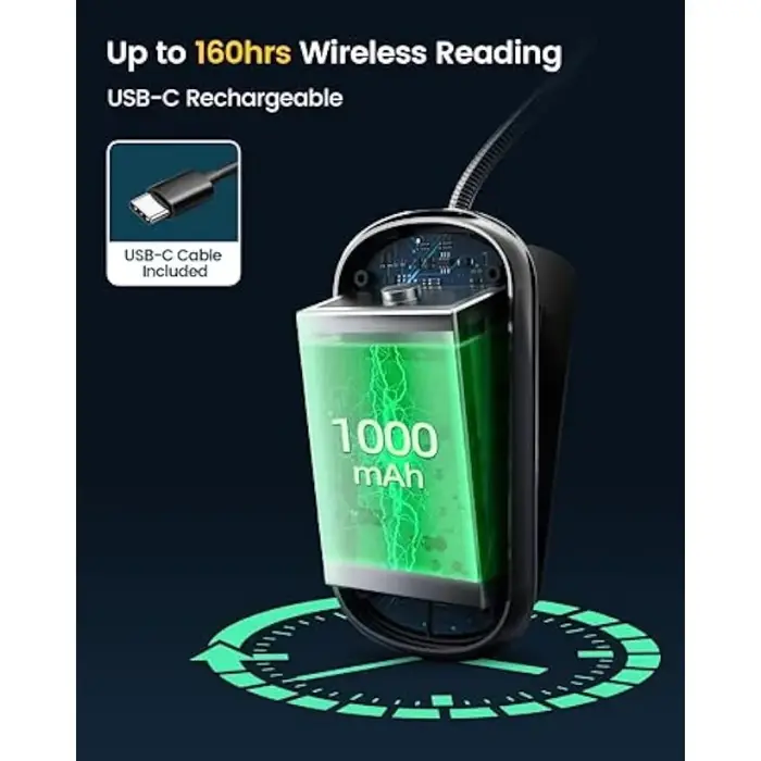16 Led Posh Premium Mini livre lumière Usb Rechargeable lampe de lecture soin des yeux Mini pince su