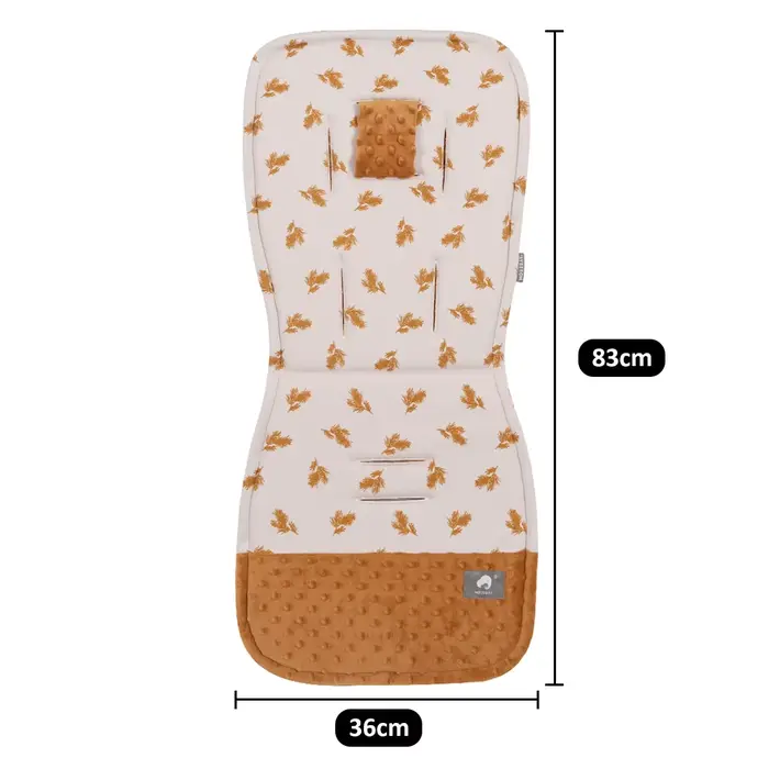 Coussin de poussette universel respirant pour enfants, siège de chariot de voiture, matelas, couche-