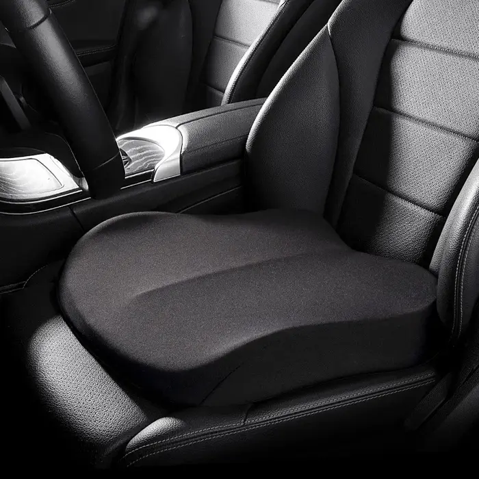 Coussin de siège rehausseur de voiture respirant pour réduction de la fatigue adaptatif pour sièges de véhicules occasions spéciales