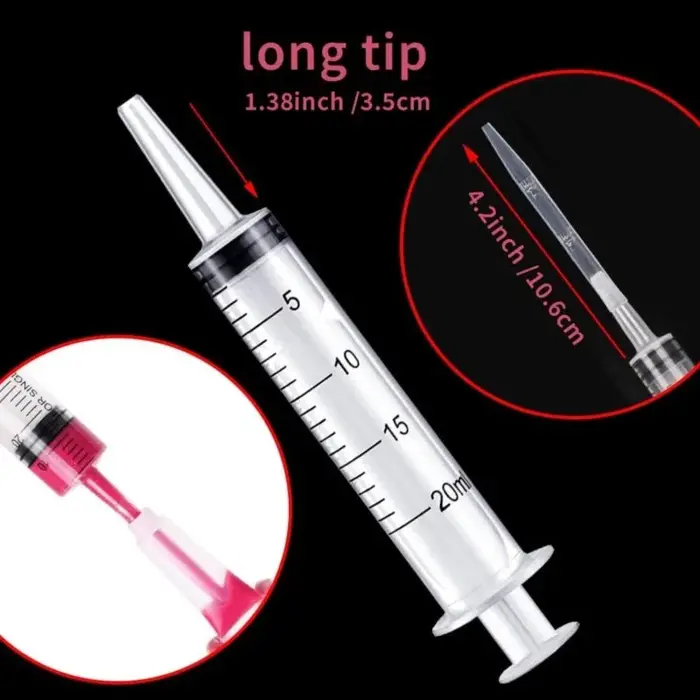 Seringue sans aiguille, outil de mesure, pompe à huile hydroponique, distributeur de médicaments pou