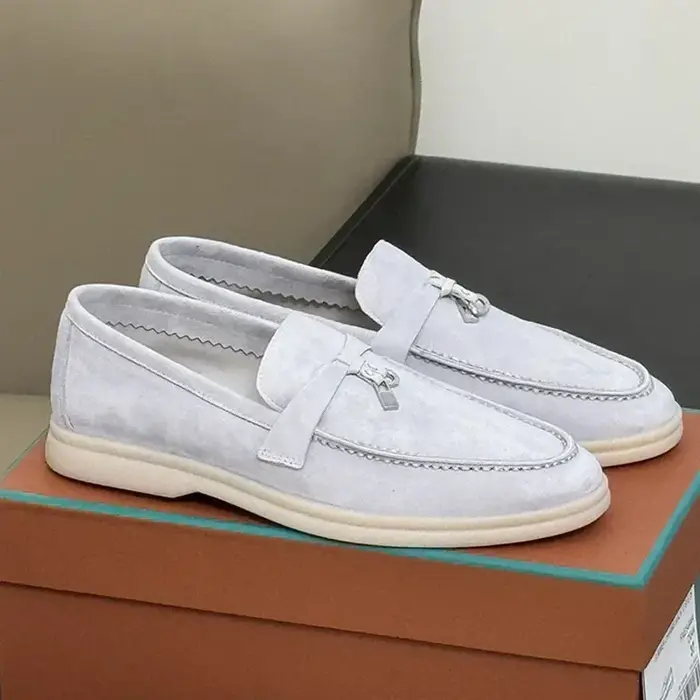 Fringed Metal Buckle Classic British Flat Shoes 2024 - European Export Quality Couple's Leisure Foot