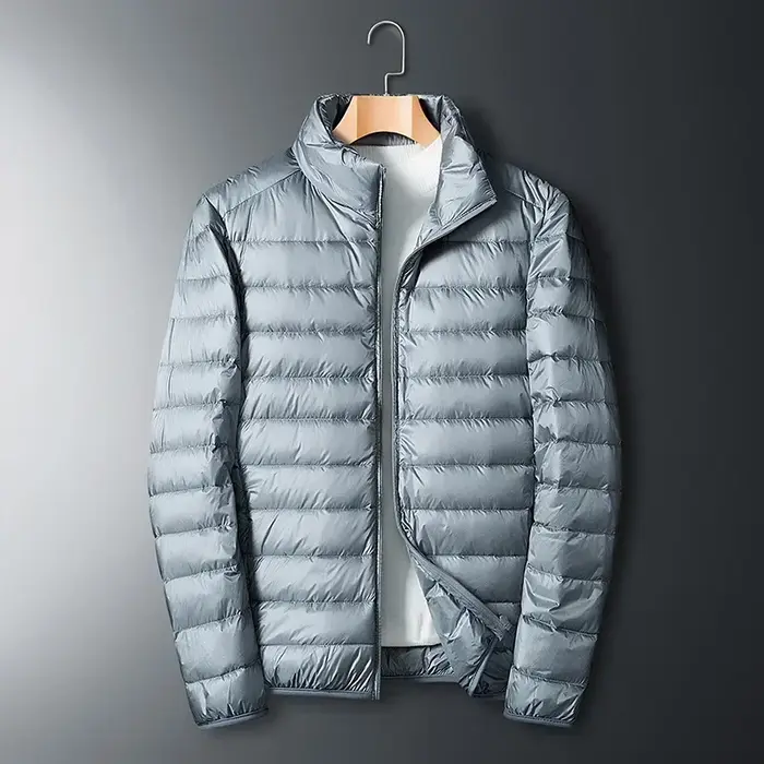 UETEEY automne hiver nouveau Ultra léger blanc canard doudoune hommes imperméable décontracté en ple