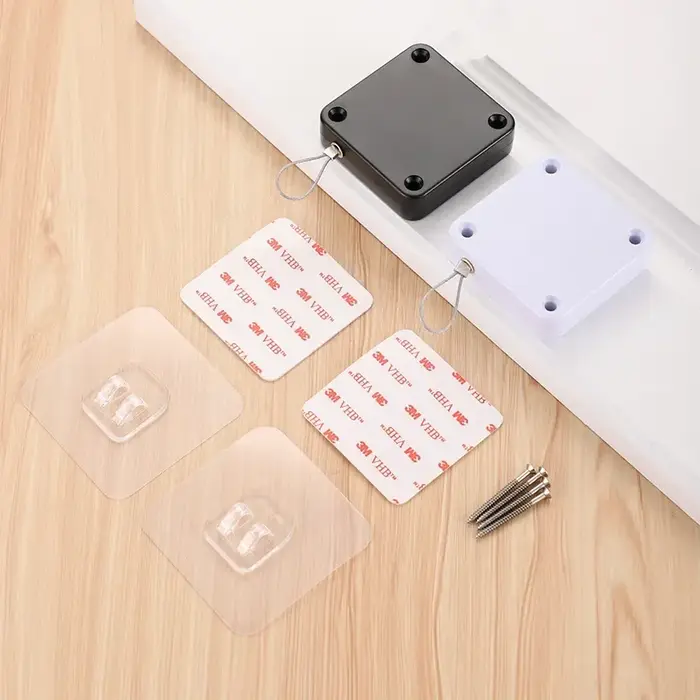Porte à Corde Coulissante avec Retour existent, Simple et Silays euse, pour Maison et Chambre à Couc
