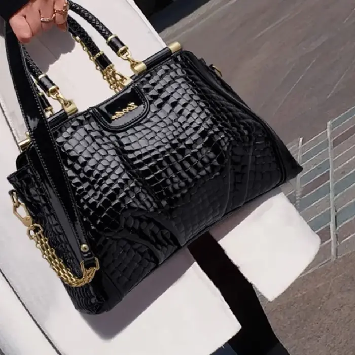 Zwing LER-Sac à main en peau de vache véritable pour femme, fait à la main, doux, à la mode, bon mar