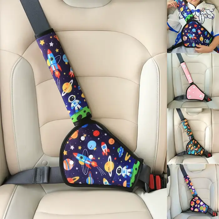 Ceinture de Sécurité Anti-Pincement Protection du Ventre Limiteur de Cou Pour Enfant Occasions Spéciales Voyages Familiaux