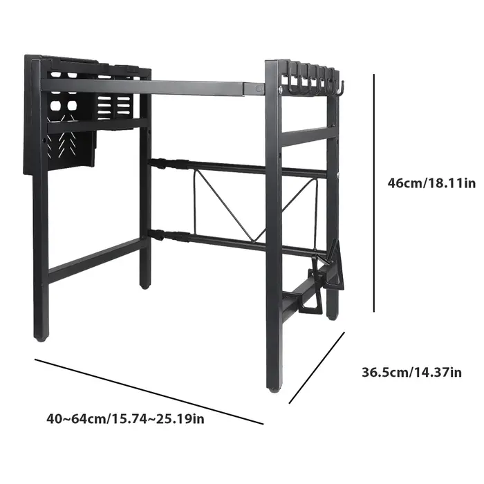 Étagère de rangement pour four à micro-ondes, support de rangement pour micro-ondes, support de rang
