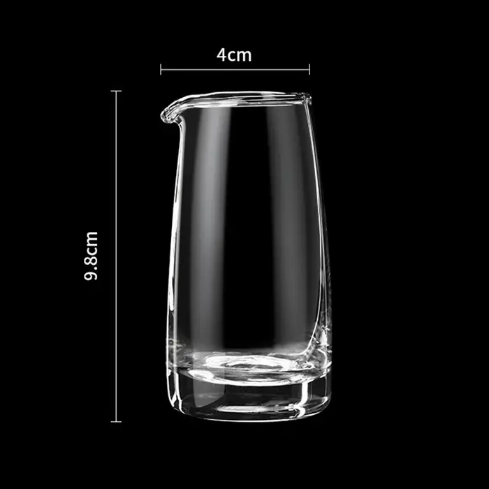 Distributeur de vin rouge transparent, carafe de petite capacité, outils pour verres à vin de port, 