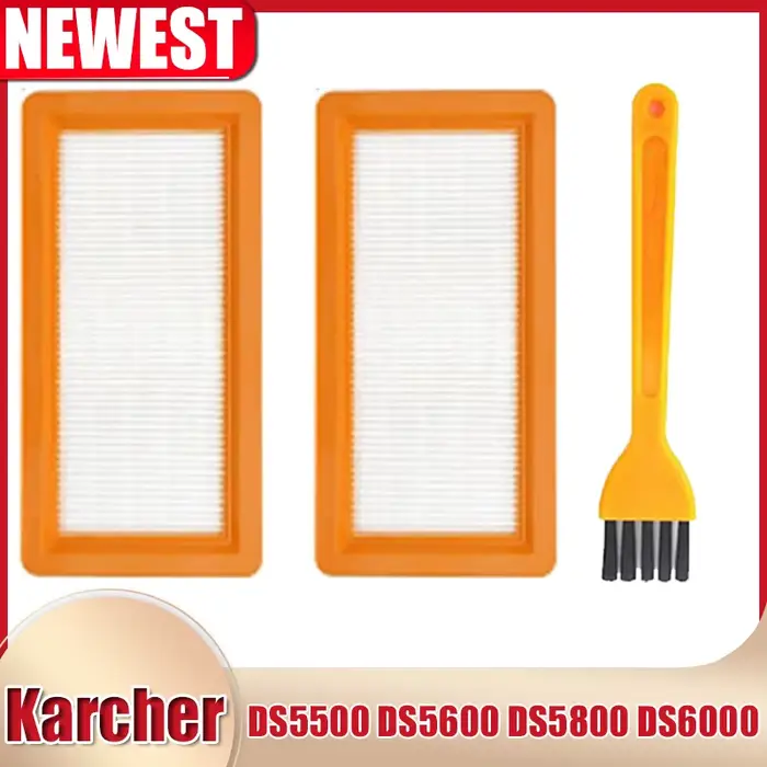 Filtre HEPA lavable de remplacement pour aspirateur Robot Karcher DS5500 DS5600 DS5800 DS6000 DS6 Pr