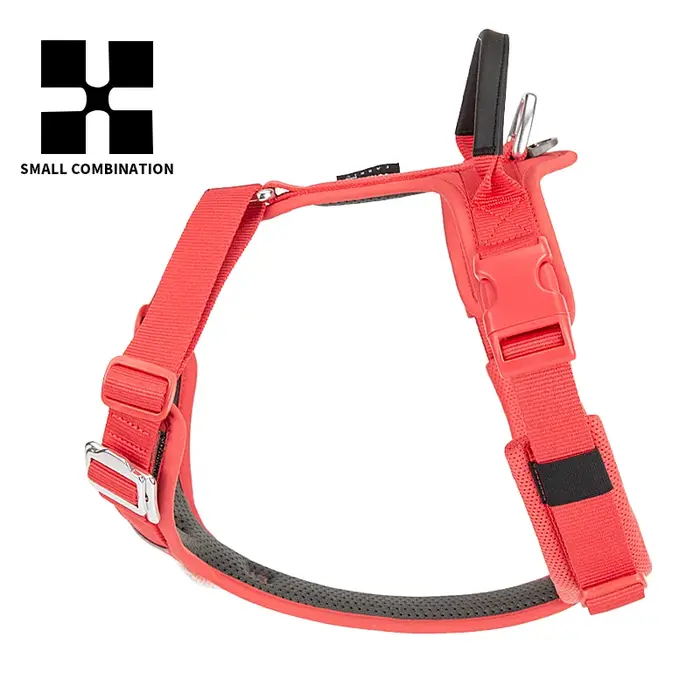 Harnais réfléchissant pour chien, sans traction, pour petit, moyen et grand chien, gilet antidéflagr