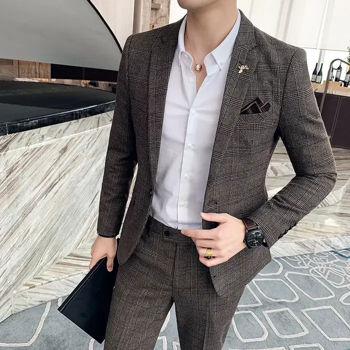 Blazer grande taille 7XL pour hommes, mode Business, Style italien, lin, loisirs, mariage pour emplo