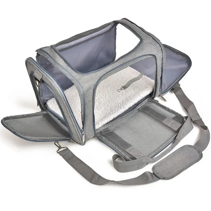 Sac de Transport pour chiens, sac à dos latéral souple, porte-animaux de compagnie, sacs de voyage p