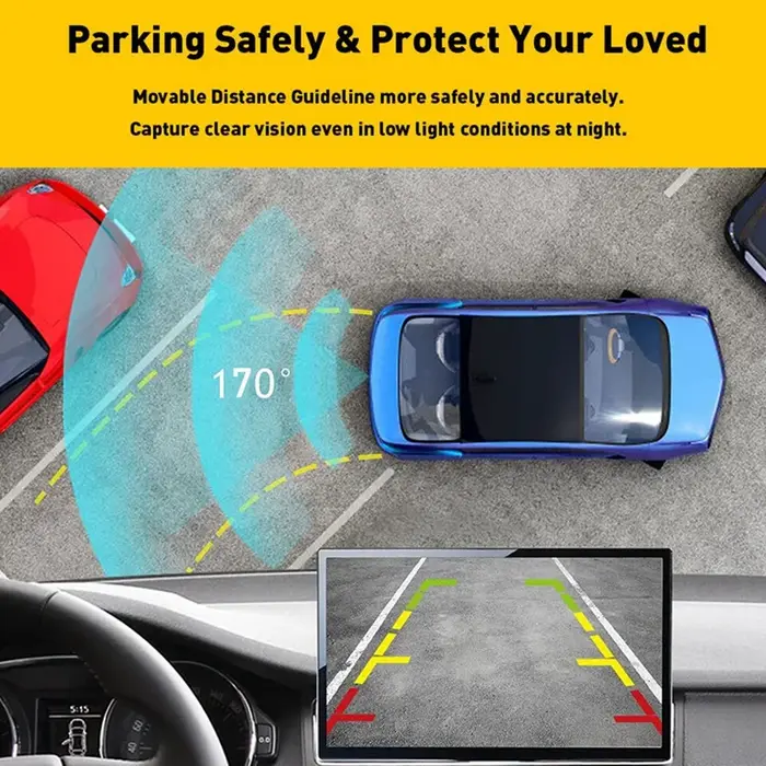 Accessoires flambant neufs de caméra de recul de voiture pour Ford nous a terminés 2013-2019 EG1Z-19