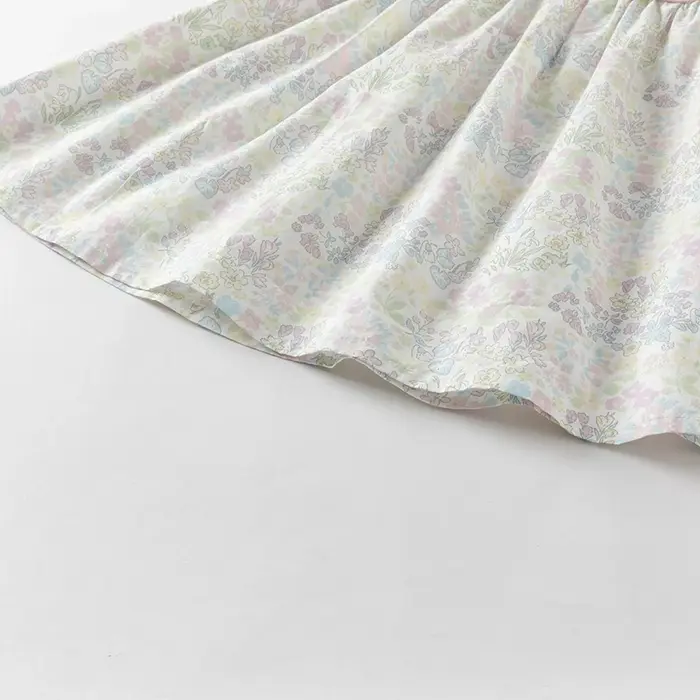 Dave Bella filles bébé robe été mode décontracté doux mignon imprimé enfants coton mince princesse r