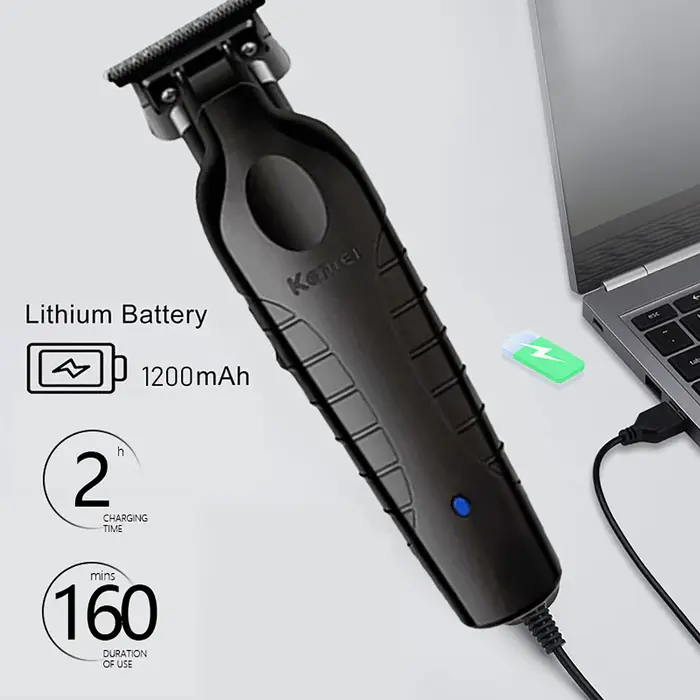Kemei KM-2299 Professionnel Tondeuse À Cheveux pour Hommes Tondeuse À Cheveux Machine Tête Rasée Mac