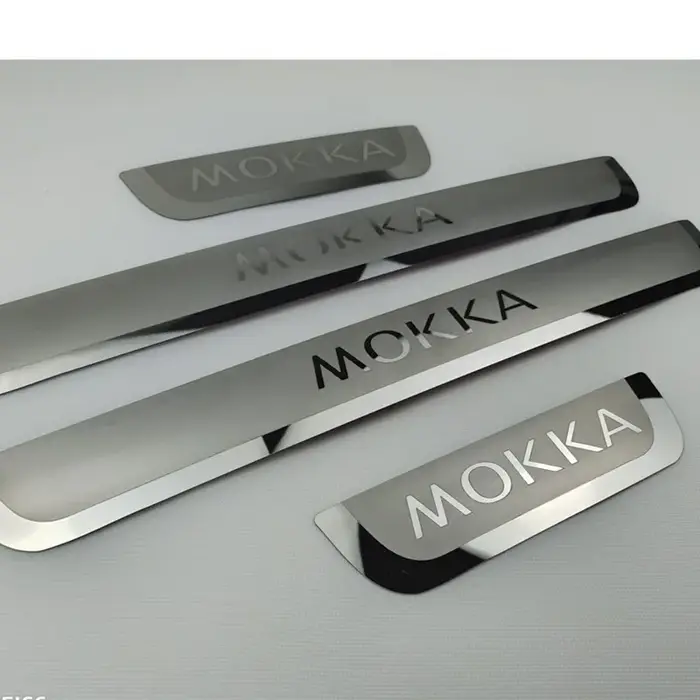 Plaque de seuil de porte pour Opel Mokka SachMokka X 2012-2020, protection de seuil, autocollant de 