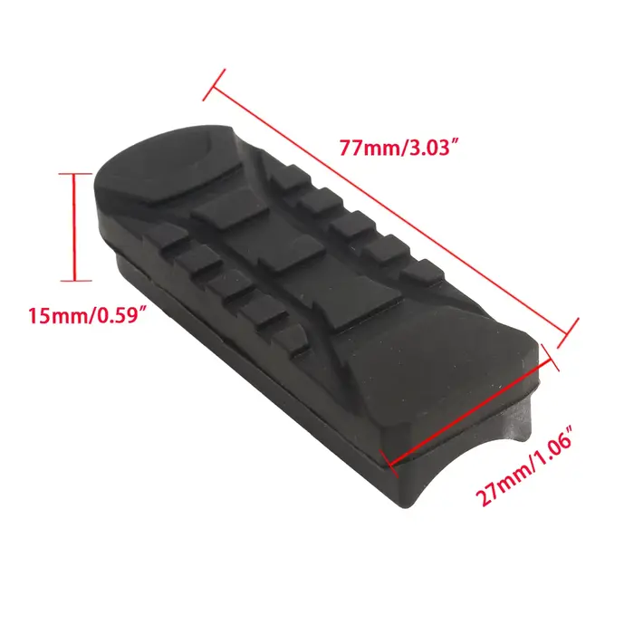 Repose-pieds avant de moto, pédale noire, pour BMW R1200GS LC 2014-2018 R1250 2019 F850GS F750GS 201