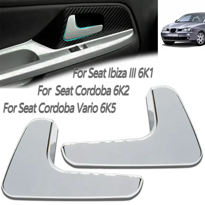 Poignée de porte intérieure de voiture, gauche droite, pour Seat Cordoba 6K2 Ibiza III 6K1 Cordoba V