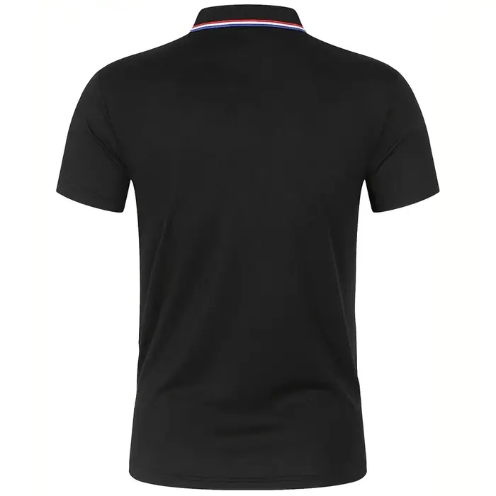 Polo d'été décontracté et respirant pour hommes, confortable, couleur unie, T-Shirt à manches courte