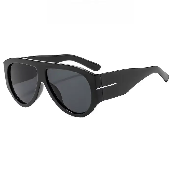 Nouvelles lunettes de soleil tendance surdimensionnées à monture large Y2K pour femmes, lunettes de 