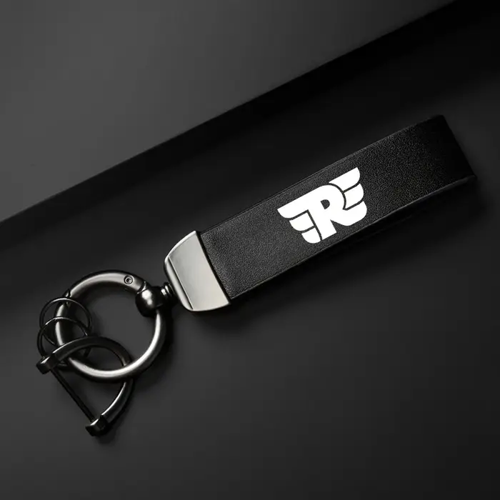 Porte-clés en cuir pour moto, pour Royal Enfield Bullet/Meteor/Classic 350 500 Interceptor 650 Conti