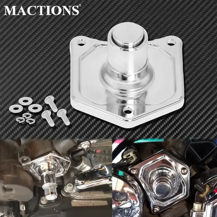 Couvercle de solénoïde chromé de moto, bouton poussoir de démarreur pour Harley Dyna Street Bob Fat 
