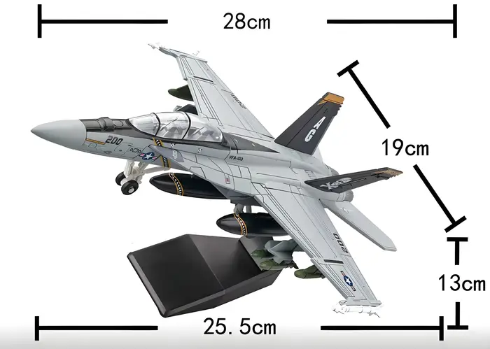 Réplique de drapeau Pirate F18 F-18 VF103 Grumman Tomcat Super Hornet F/A-18F, échelle 1:72, avion d
