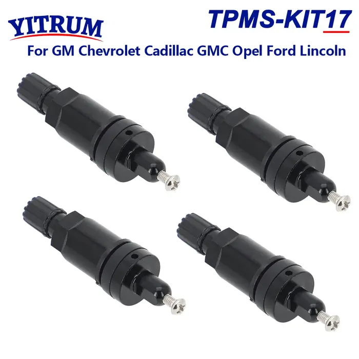 Capteur de pression des pneus TPMS, Kit de réparation de remplacement de tige de Valve en caoutchouc