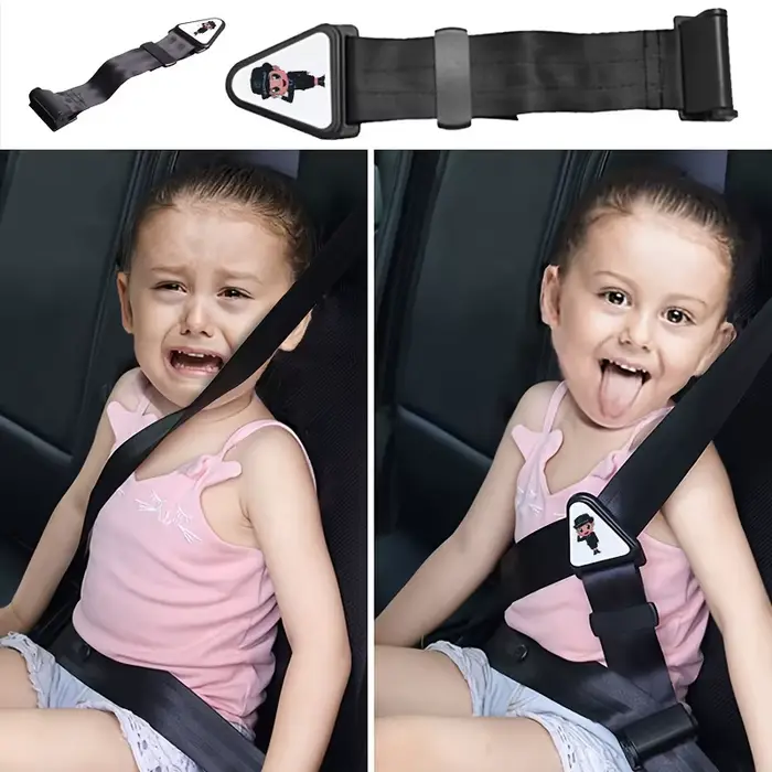 Ceinture de sécurité enfant pour voiture empêchant le mouvement avec fixation réglable et limiteur simple sécurité confort enfant