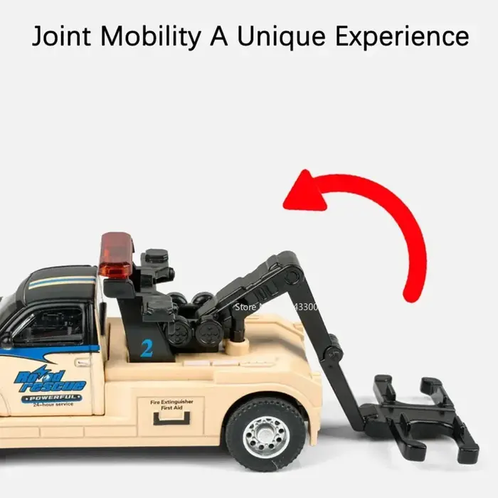 Modèle de remorque en alliage, conteneur échelle 1:64, voiture jouet en métal moulé sous pression, J