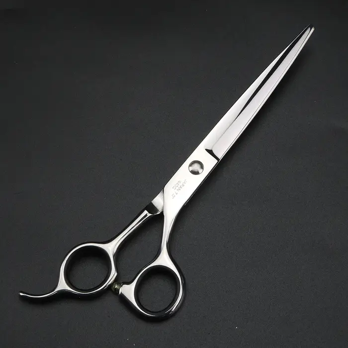 XUANFENG – ciseaux à cheveux de 7 pouces, ciseaux de coupe de barbier en acier 440C avec vis à tensi