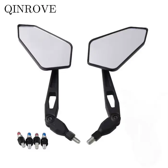 Rétroviseurs Latéraux ABS Universels pour Moto, 8/10mm, pour KTM Duke 125 250 390 790 990, BMW R Nin