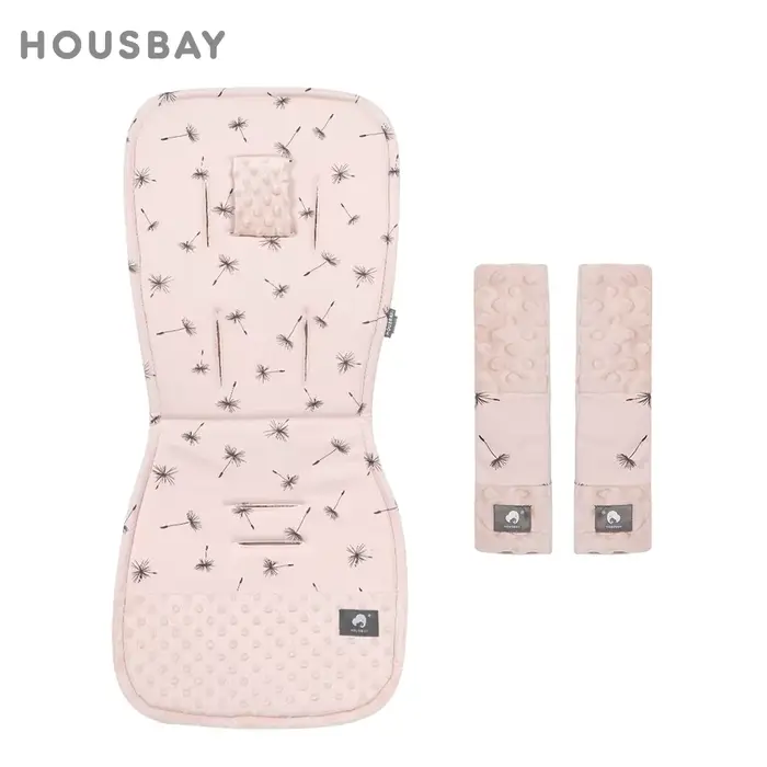 Coussin de poussette et housse de ceinture de sécurité 2 pièces/ensemble, coussin de siège universel