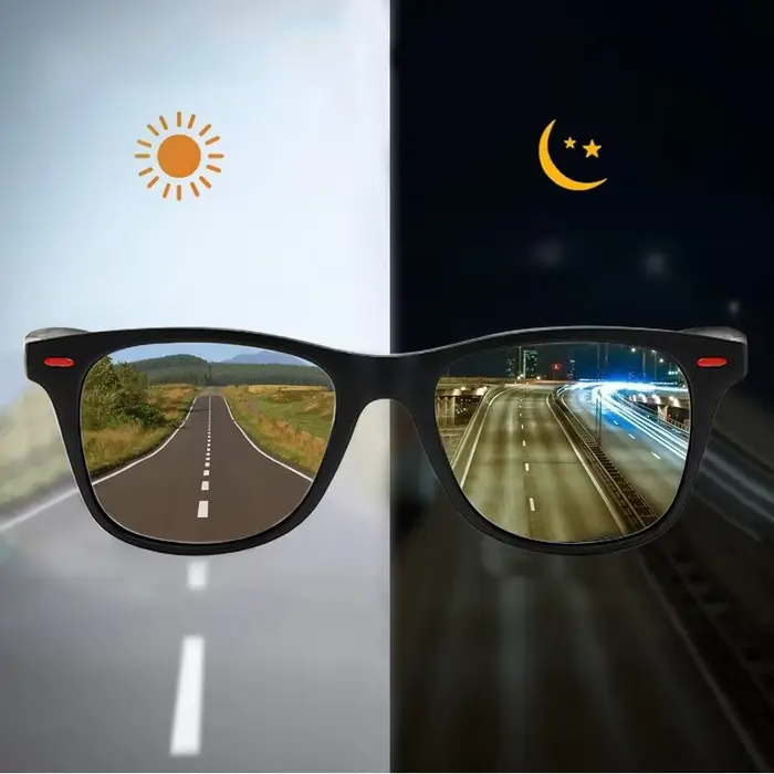 Lunettes de Vision nocturne monture PC lunettes de soleil polarisées hommes Sport de plein air lunet