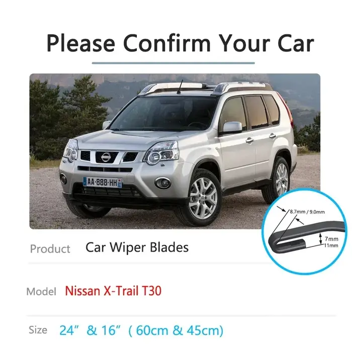 Pour Nissan XTrail X-trail T31 2008 2009 2010 2011 2012 2013 Pare-Brise Pare-Brise Voiture Accessoir