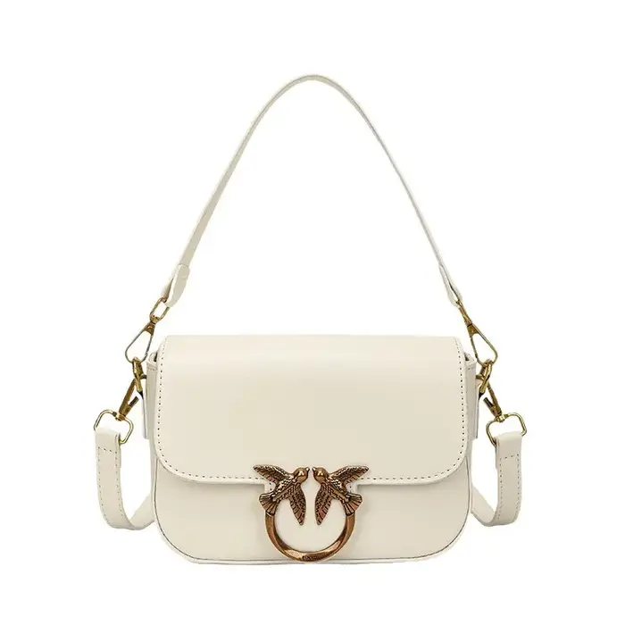2026 Sac à bandoulière pour femme, couleur unie, sac à bandoulière, design compact, petit sac carré 