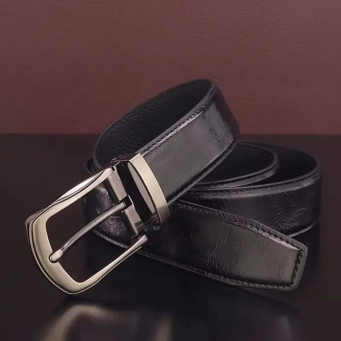 Ceintures en cuir véritable pour hommes, boucle ardillon de haute qualité, mode en argile, décontrac