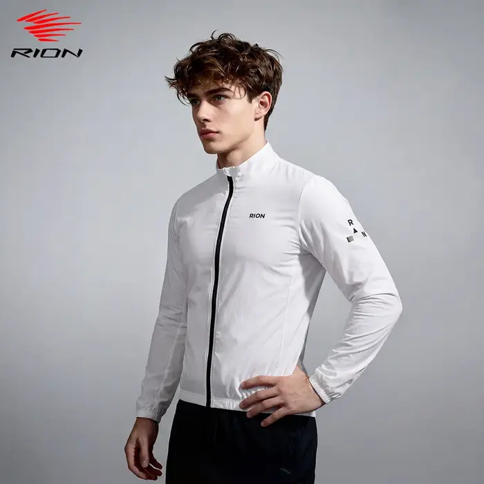 Veste coupe-vent à manches longues pour homme RION, veste de sport légère, coupe-vent, randonnée, fi