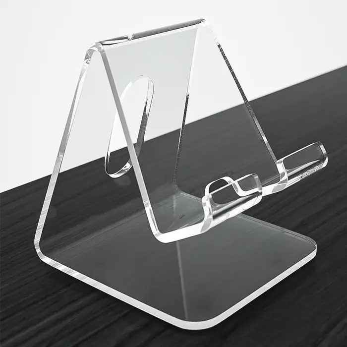 Support de téléphone en acrylique 1 pièce, support de téléphone Transparent, tous les Smartphones, b