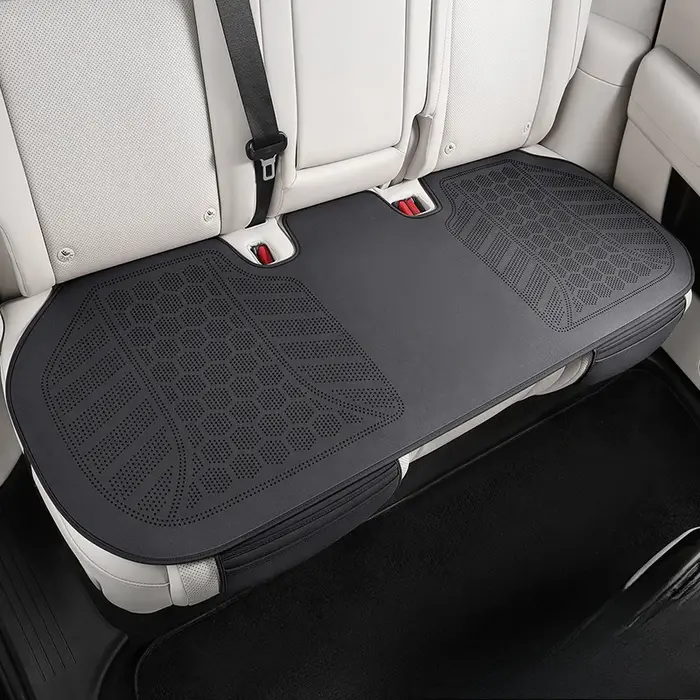 Housse de siège de voiture confortable et respirante fournie avec tapis de protection pour sièges avant arrière accessoires dintérieur pour femmes hommes polyvalents occasions spéciales conduite voiture automobile