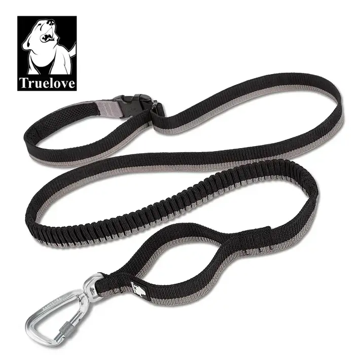 Truelove – laisse élastique pour animaux de compagnie, mains libres, pour chiens de taille moyenne e
