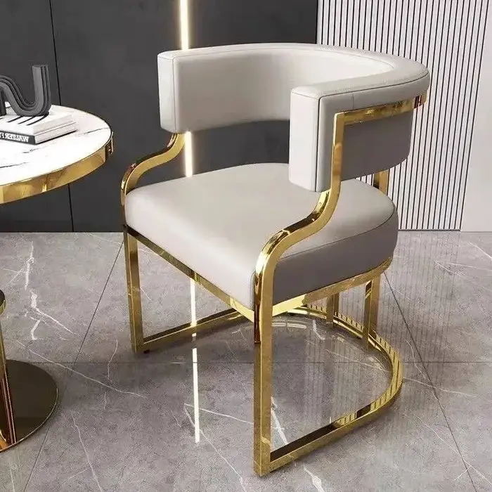 Chaises de salle à manger de luxe, chaises de bureau d'accueil pour hôtels, chaises de mahjong, chai