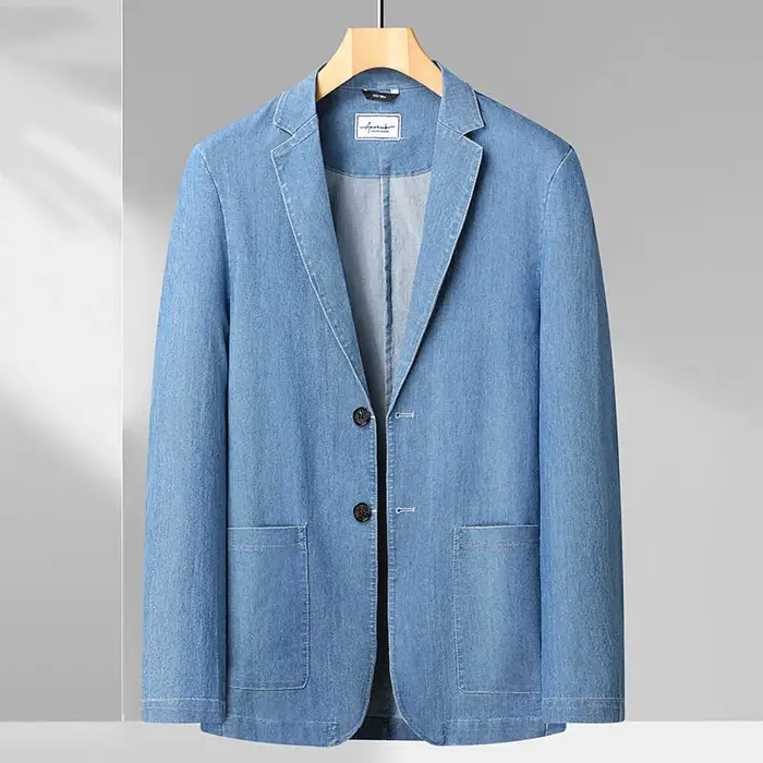 Blazer homme mode décontracté affaires coupe ajustée fête tout sport Camping en plein air alpinisme 
