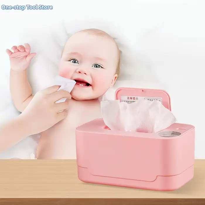 Chauffe-lingettes humides pour bébé, Machine chauffante, lingettes chauffantes, serviette en coton U
