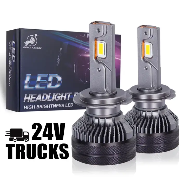 DAWN KNIGHT K5C 24 V H7 H4 H1 LED ampoule de camion H11 4300 K 6000 K 110 W 24 V lampe de phare LED 