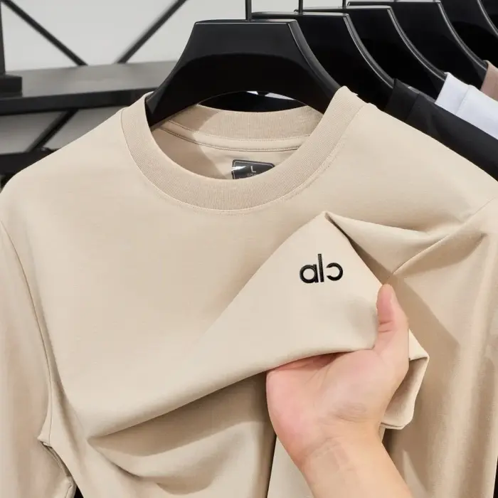 T-shirt pour homme, nouvelle mode estivale, couleur unie, haute qualité, 100% coton pur, design impr