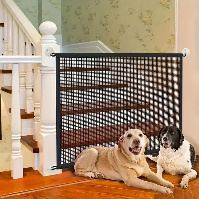 Garde-corps d'isolation pour enfants balcon filet de protection de sécurité durable clôture de pont maille fine poinçonnage polyvalent barrière intérieure